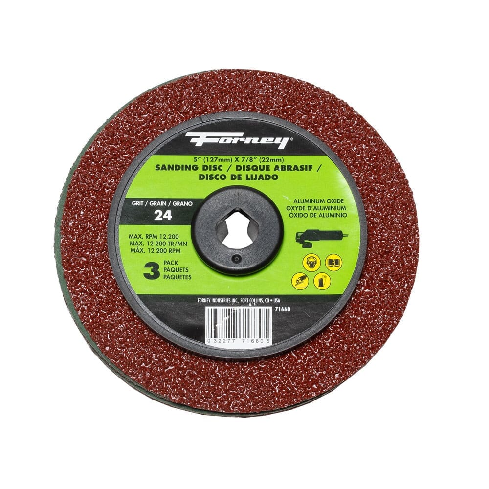 24 grit sanding disc discount